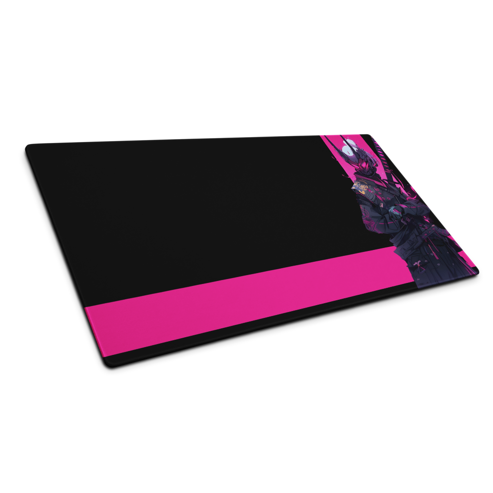 Desk Mat - Pink Blade