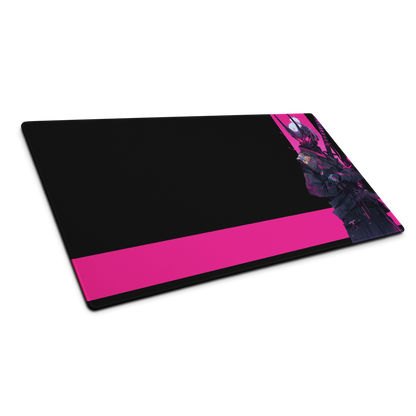 Desk Mat - Pink Blade